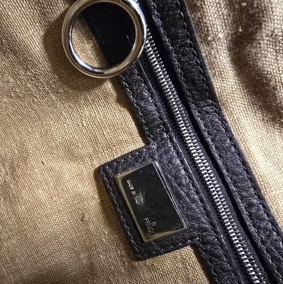 Fendi Leopard Print and Brown Leather Women's Bag And Matching Wallet - Picture 13 of 15